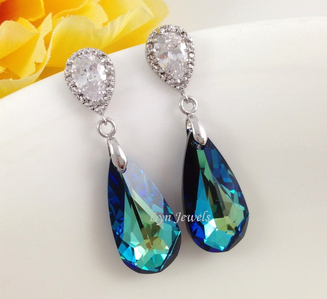 6100 VITRAIL MEDIUM 24x12mm 2 pieces Swarovski Crystal | Etsy