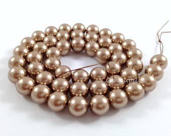 8mm BRONZE 5810 Swarovski Crystal Pearls 50pcs