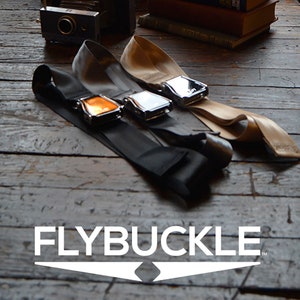 The FlyBuckle™ Fashion Belt made with Airplane Seat Belt Buckle and Actual Seat Belt Strap image 10
