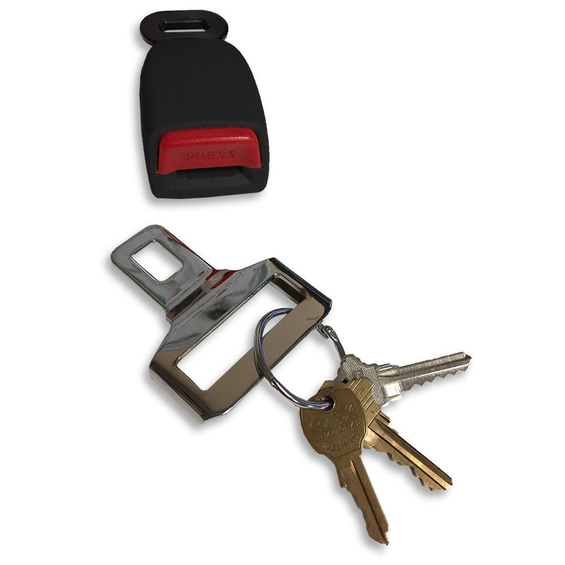 Seat Belt Keychain Key Holder Etsy