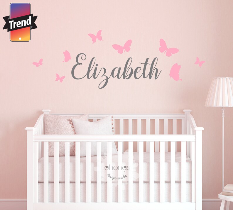 A kids room decal / Name Wall Decal / Nursery decal / Custom Etsy