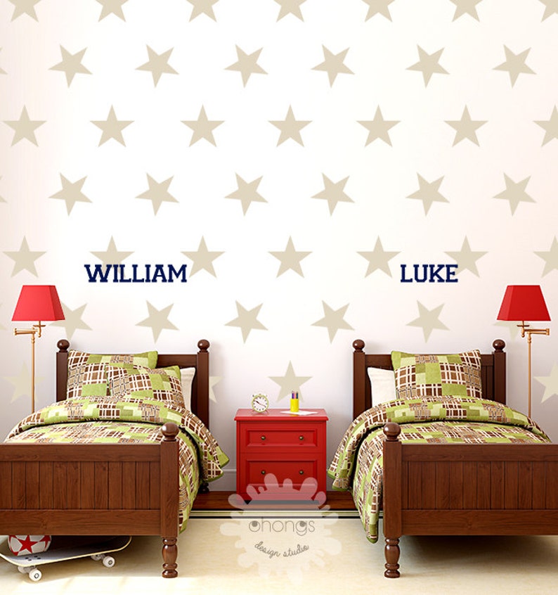 Custom Name Wall Decal / Childrens Name Decal / Personalized Etsy