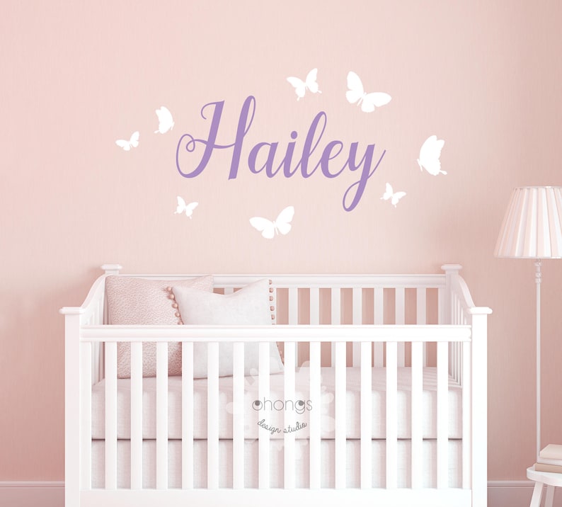 A kids room decal / Name Wall Decal / Nursery decal / Custom Etsy