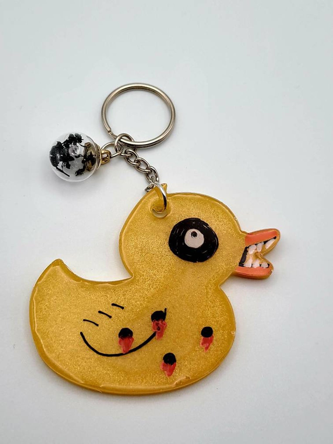 UnDead duck keychain or ornament Etsy