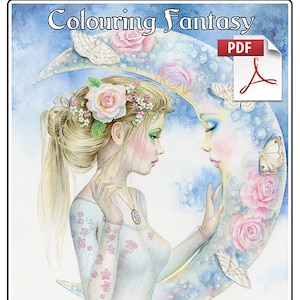 Colouring Fantasy Vol.2 PDF Colouring book by Scot Howden