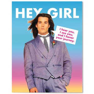 Hey, Girl-Karte