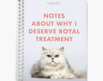 Notes on Why I Deserve Royal Treatment - Notebook