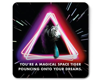 Space Tiger - Fridge Magnet