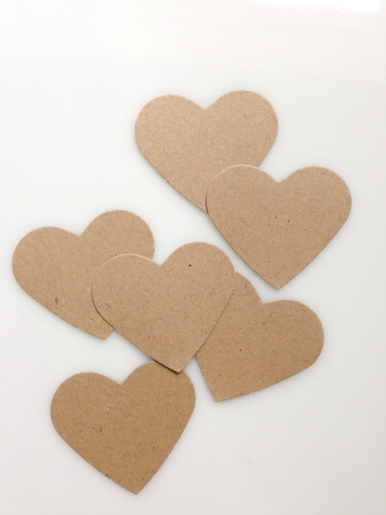 ANY COLOR HEART Confetti Punches 100ct Etsy