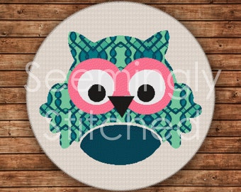 Cross Stitch Pattern - Owl