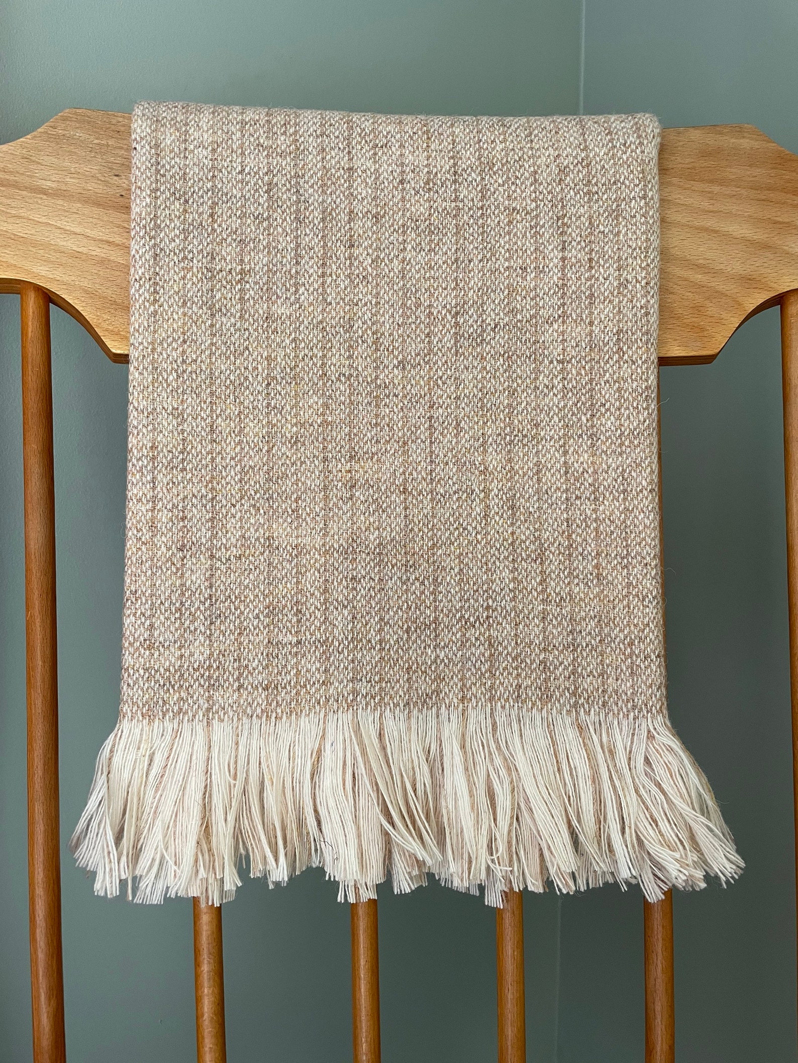 Harris Tweed Shawls Blanket scarves striped scarf neutral Etsy