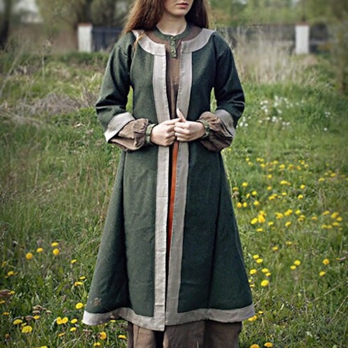 Early Medieval Coat for Woman Viking Slav Reenactment - Etsy