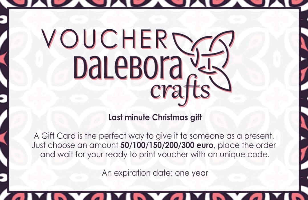 Voucher Last Minute Gift Viking Clothes Etsy