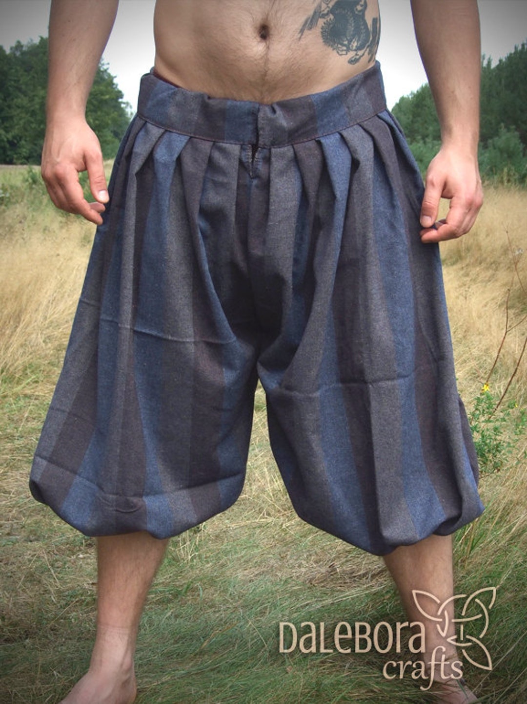 Early Medieval Viking Baggy Pants Trousers for Reenactors Etsy Canada