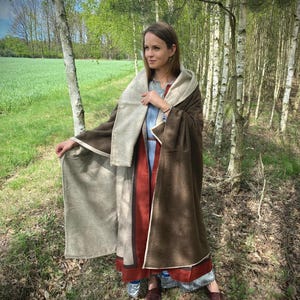 Viking rectangular cloak, reenactment, cosplay