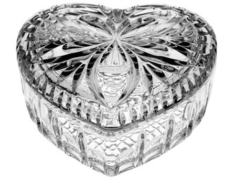 Bohemia Czech crystal jewelry box