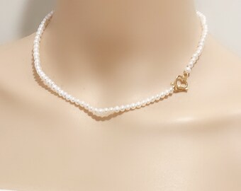 Sterling Silver Heart Lariat Coin Pearl Necklace NBJ357