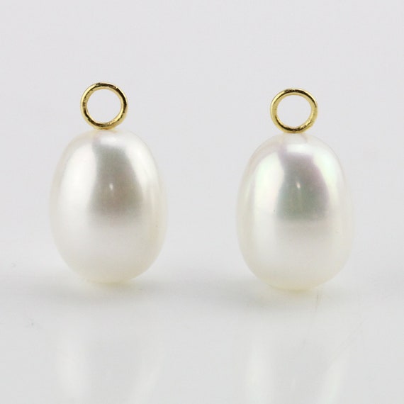 ★BTS 着用★MIKSHIMAI★NATURAL WATER DROP PEARL EARRINGS SBE183 Sea of Beauty. Pearl Stud with a Pearl Chain Drop