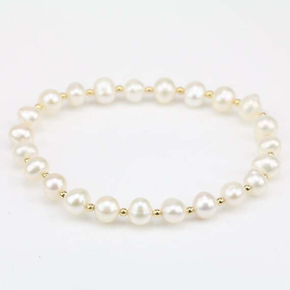 Flower girl pearl best sale bracelet