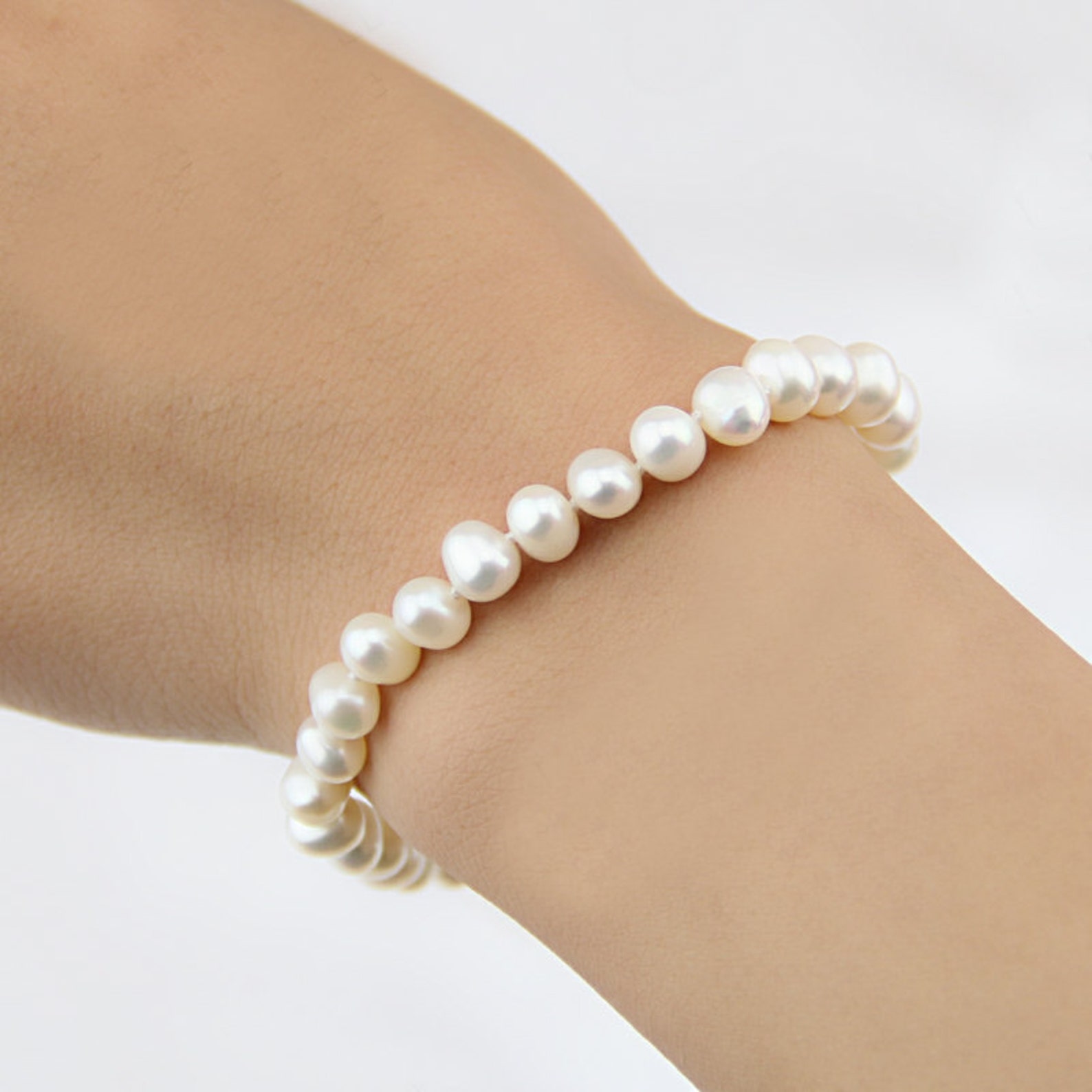 Flower Girl Pearl Necklaceflower Girl Jewelry Setteen Girls Etsy