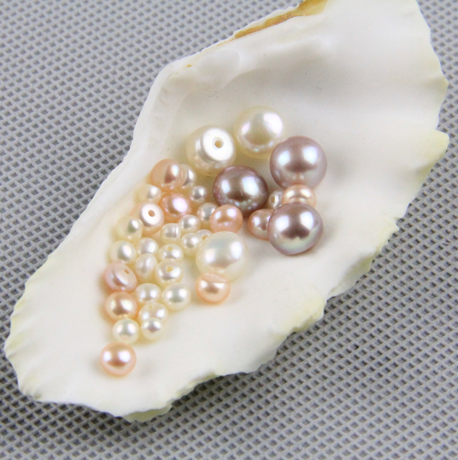 10pcs2mm3mm4mm Loose Button Pearlsandfreshwater Pearl Etsy