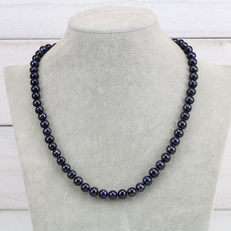 Black pearl jewelry set,black pearl necklace bracelet set,pearl choker necklace,peacock blunish dyed black pearl bracelet,bridal jewelry set