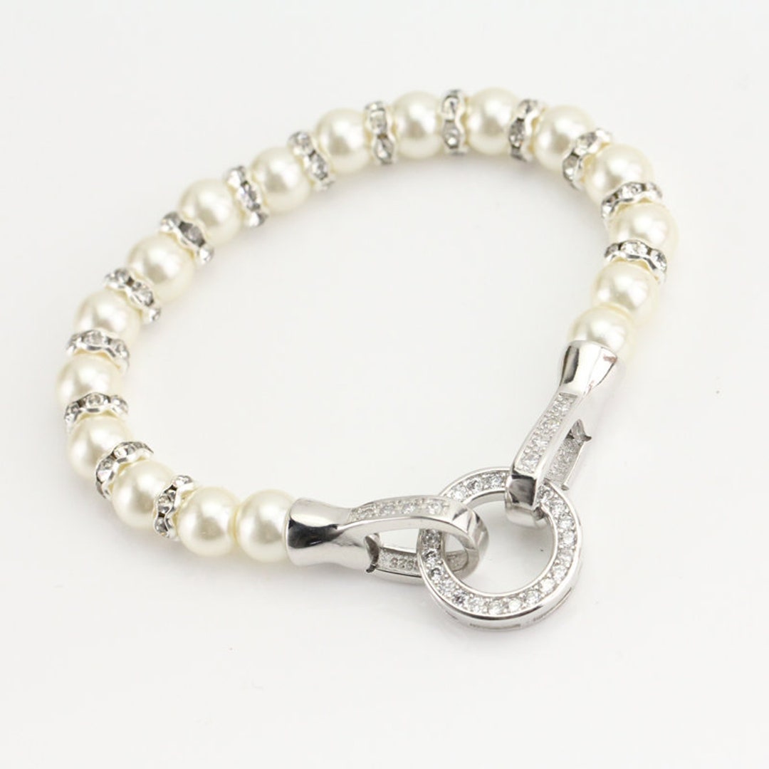 Flower Girl Bracelets,little Girl Pearl Bracelet,small Pearl Bracelet