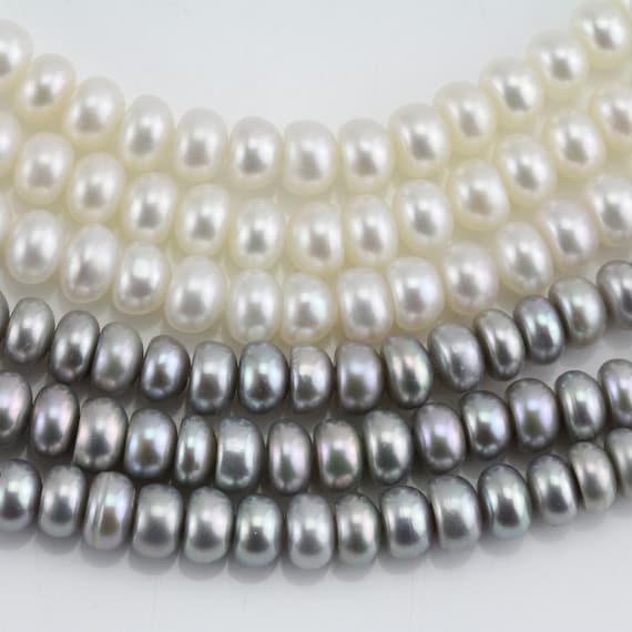 Grey freshwater hotsell pearls