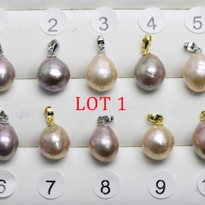 10-12mm wide natural metallic rainbow color baroque pearl necklace,nucleated freshwater drop edison pearl pendant,ONLY ONE
