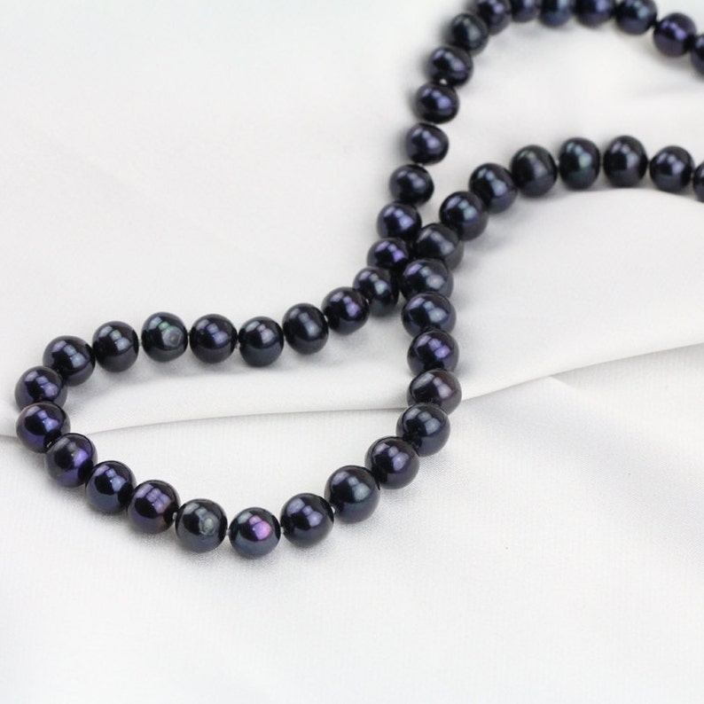 Black pearl jewelry set,black pearl necklace bracelet set,pearl choker necklace,peacock blunish dyed black pearl bracelet,bridal jewelry set