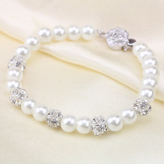 flower girl bracelets