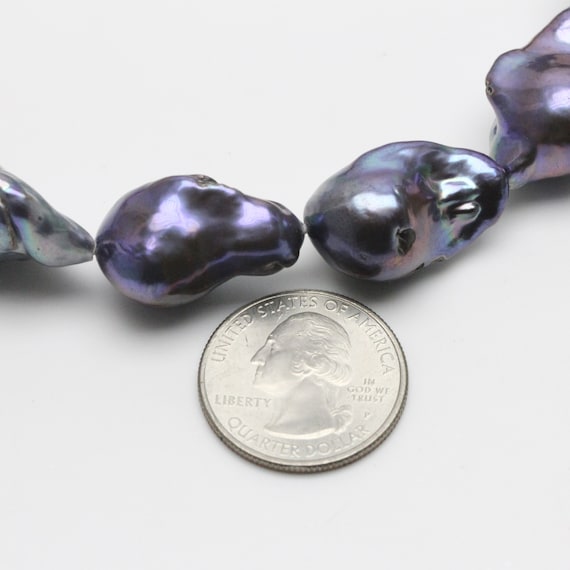 Black clearance baroque pearls