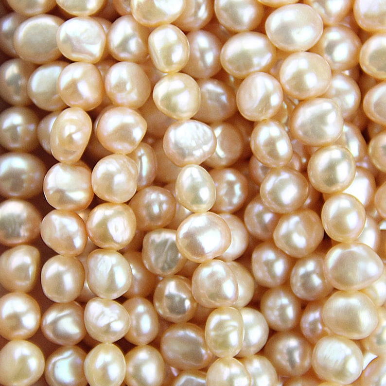 78mm Baroque Freshwater Pearls for Beadinggrey Baroque Etsy