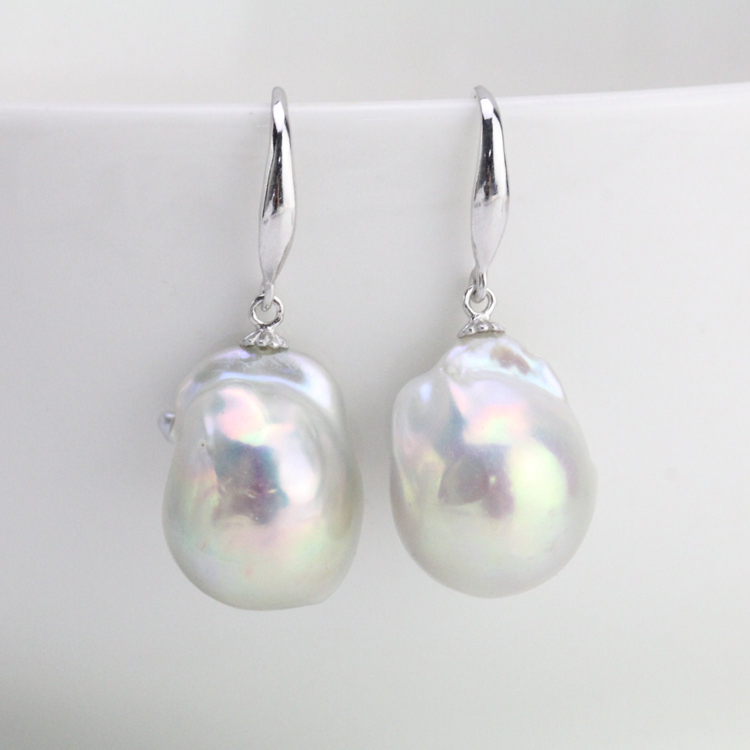 ★ENGBROX★ [silver925][Wearing Espa Winter] glorious pearl Aespa Winter Earrings] Judy Earrings - Silver – aimelbie