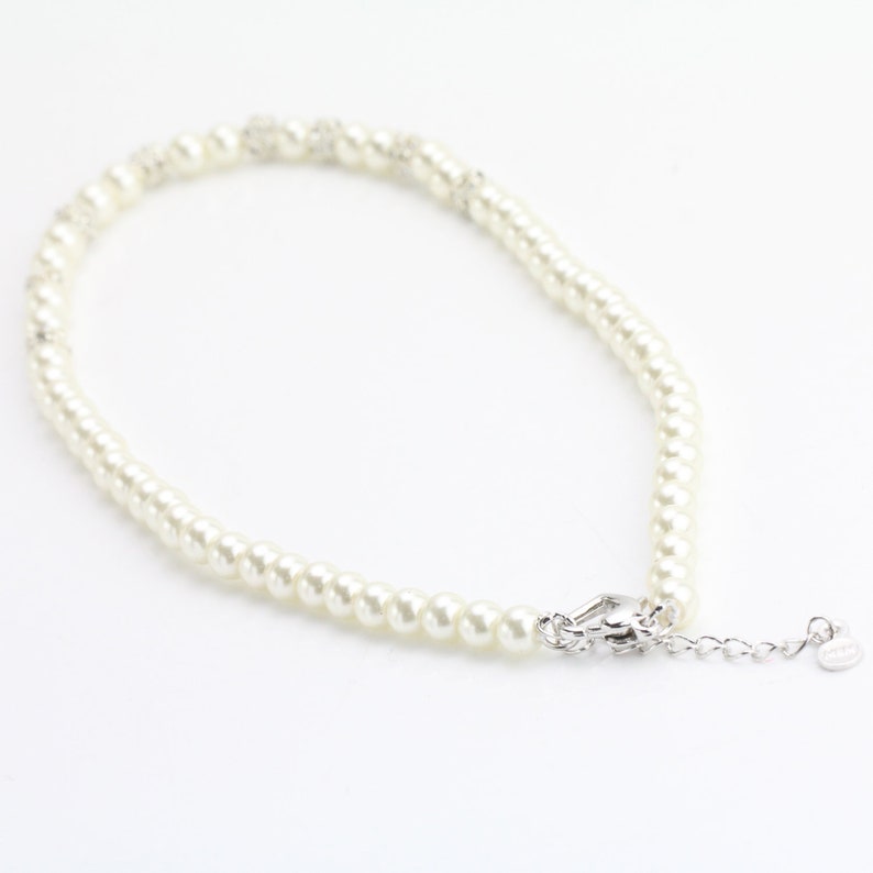 Flower Girl Necklaceflower Girls Pearl Necklace Etsy