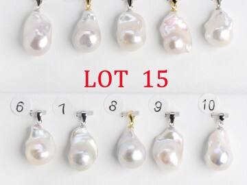 Large baroque pearl pendant,white huge jumbo flameball pearl pendant necklace,big fireball pearl necklace,single baroque pearl pendant gift