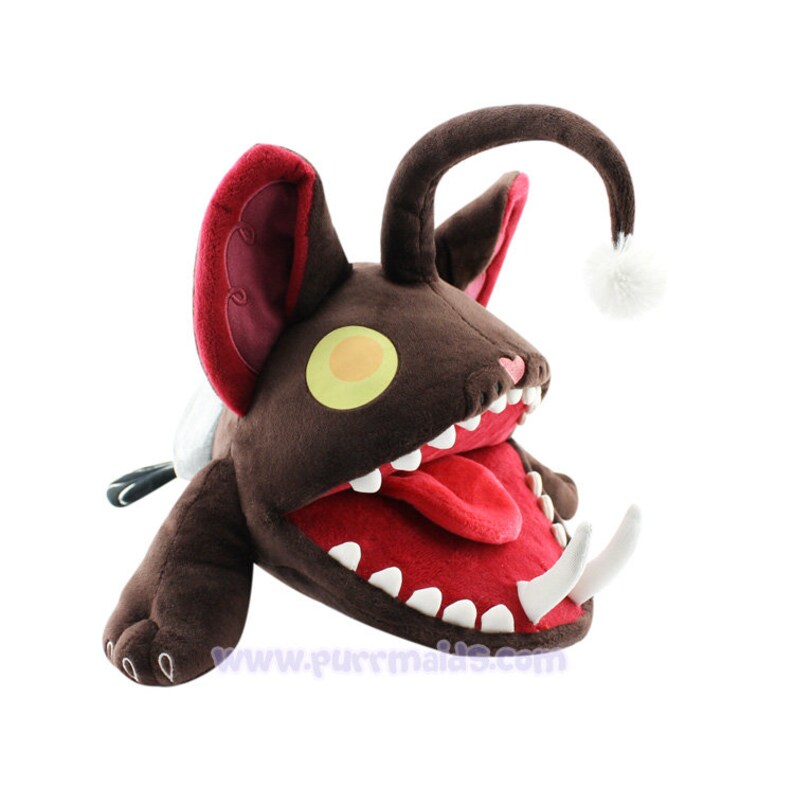 angler fish plush