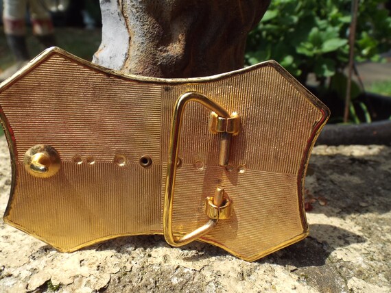 Western Belt Buckle Mounted 