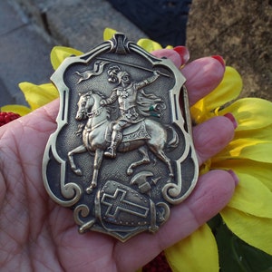 Sexy Classic Vintage Nights Templar Belt Buckle-Solid Brass