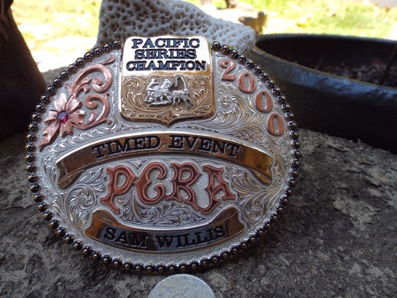 Pacific Series 2000 Champion Trophy Rodeo Timed E… - image 1