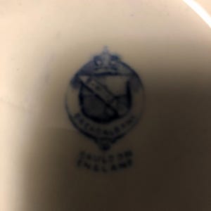 Amazing 1870 Antique Ironstone Footed Handles Bowl Breadalbane Pattern ...