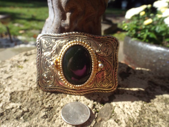 Gorgeous Unique Large Western Belt Buckle Mounted With Stone  display picture 1