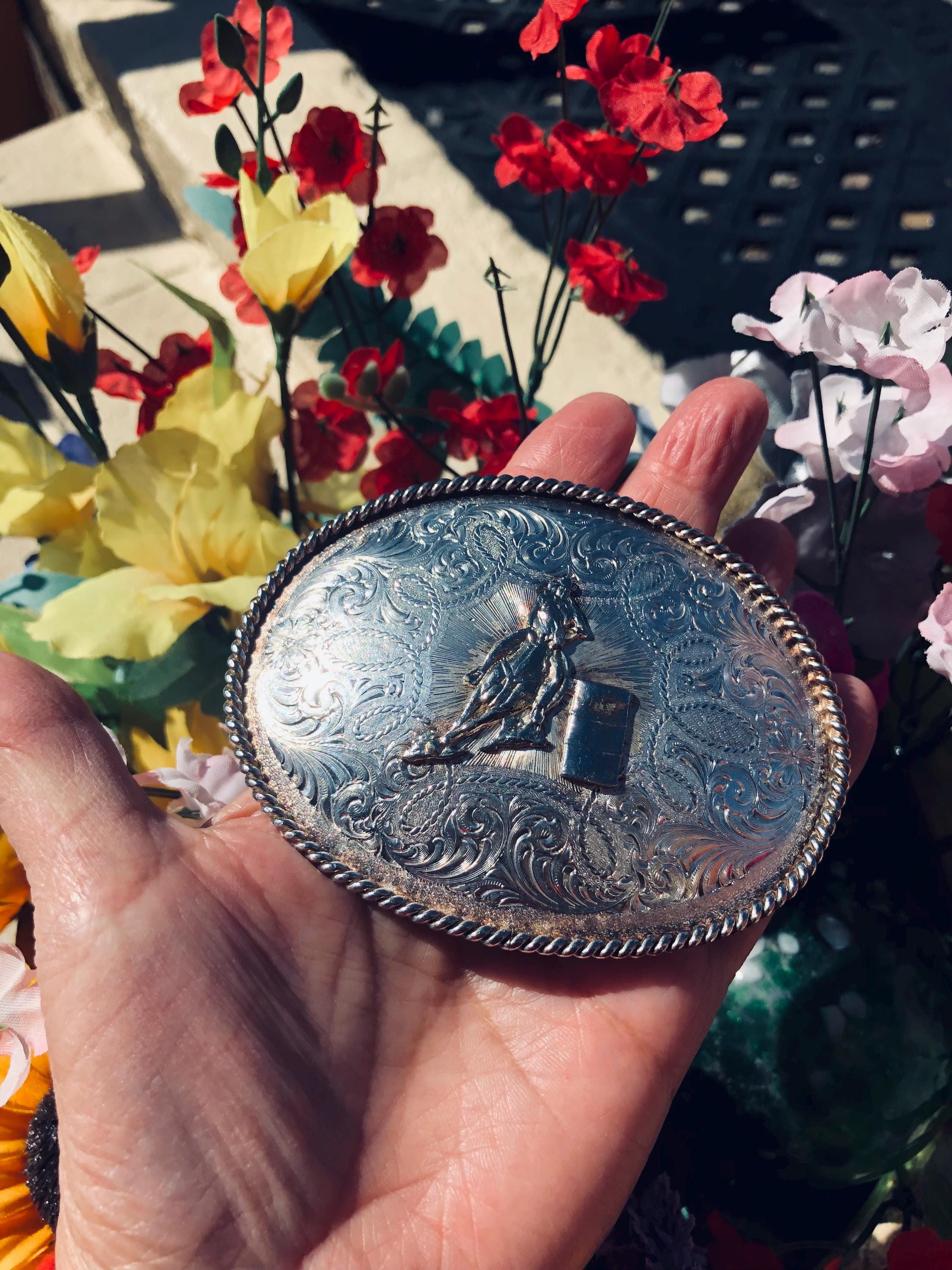 Montana Silversmith Vintage Buckle - Etsy