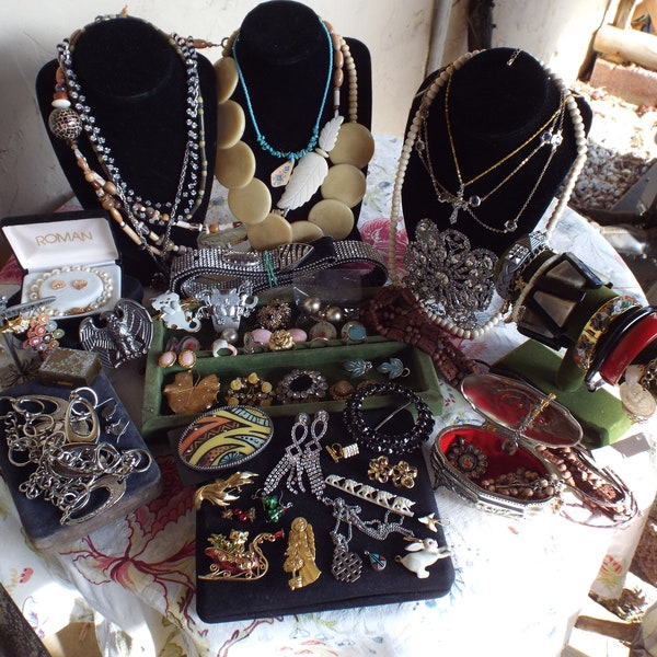 Costume Jewelry Lot Etsy