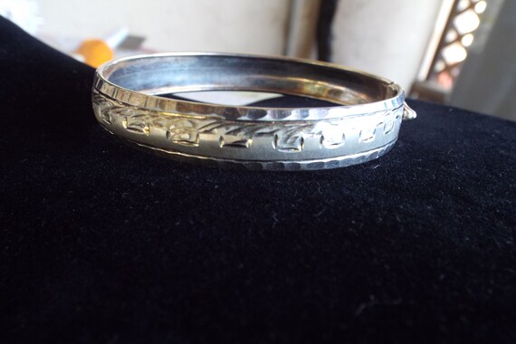 Timeless.....Designer 925 Sterling Bangle Bracele… - image 8