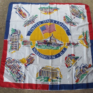 Souvenir Women's Scarf United States Capital Washington DC