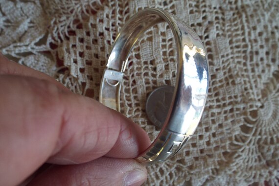 Timeless.....Designer 925 Sterling Bangle Bracele… - image 5