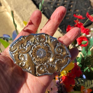 Crumrine Belt Buckle - Etsy display picture 1
