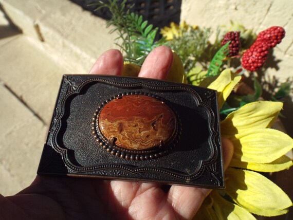 Gorgeous Unique Western Belt Buckle Mounted with S