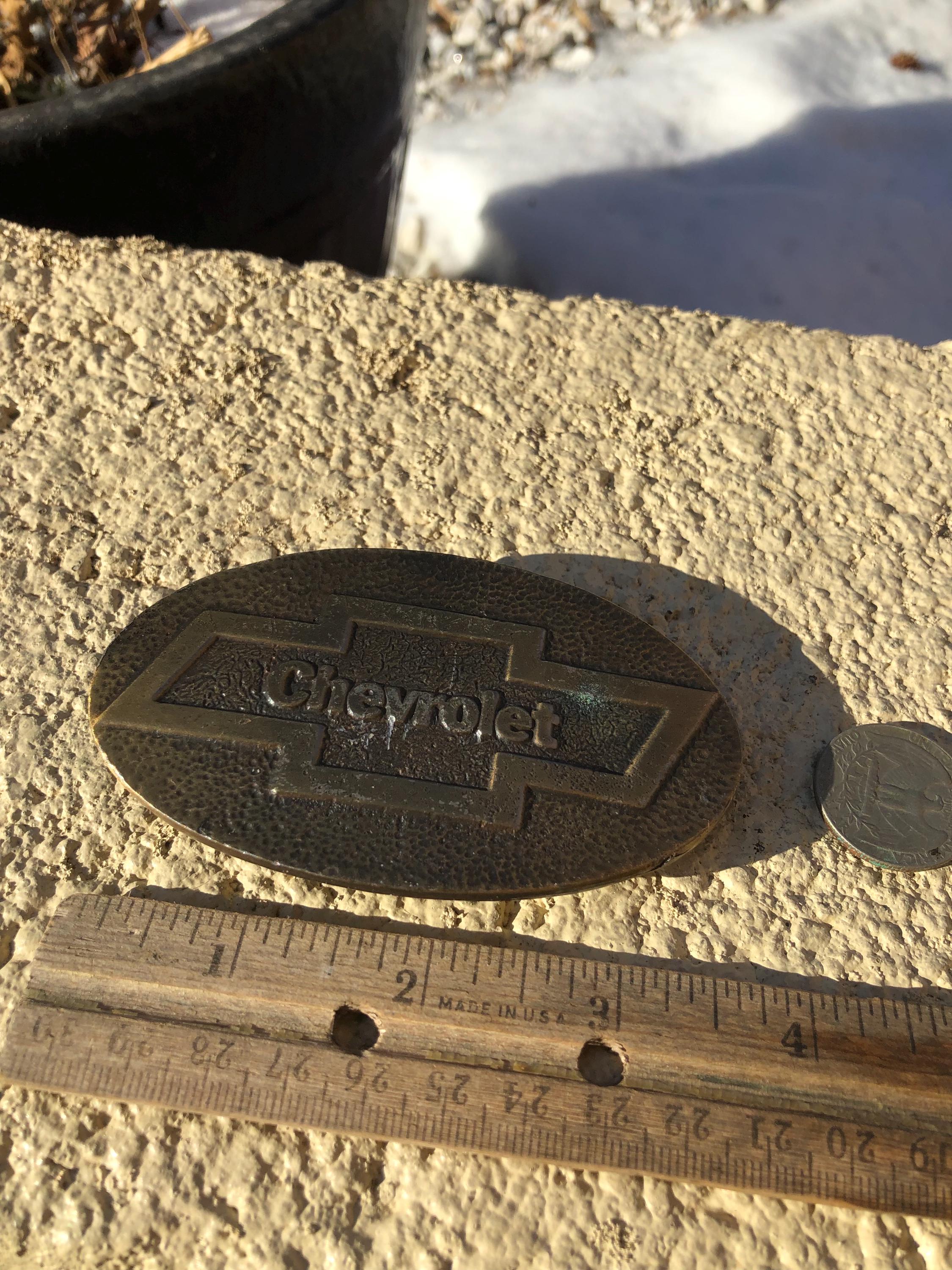 Classic Vintage Chevrolet Belt Buckle-signed- Heavy - Etsy